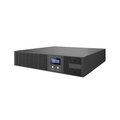 Lowell Line Interactive UPS, 1500VA, 8 Outlets, Rack, Out: 120V AC , In:120V AC UPSV-1500